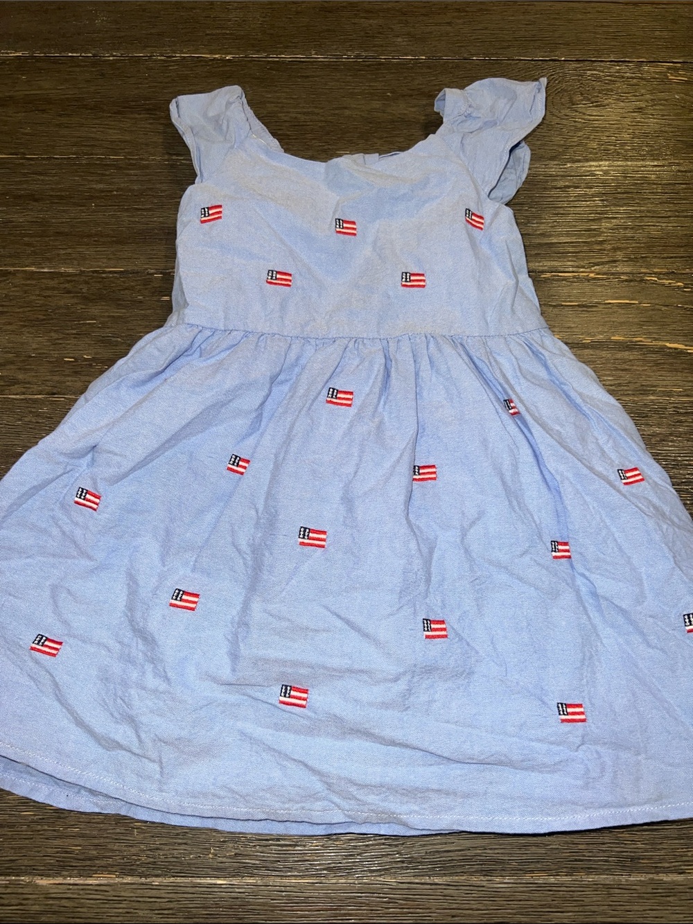 Janie and Jack USA Fourth of July dress 2T